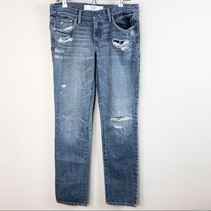Abercrombie & Fitch Denim Distressed Jeans
